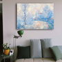 Wallity La Entrada a Giverny bajo la Nieve de Claude Monet (70 x 100 cm)